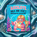 Axolotl story for girls ocean adventure personalized