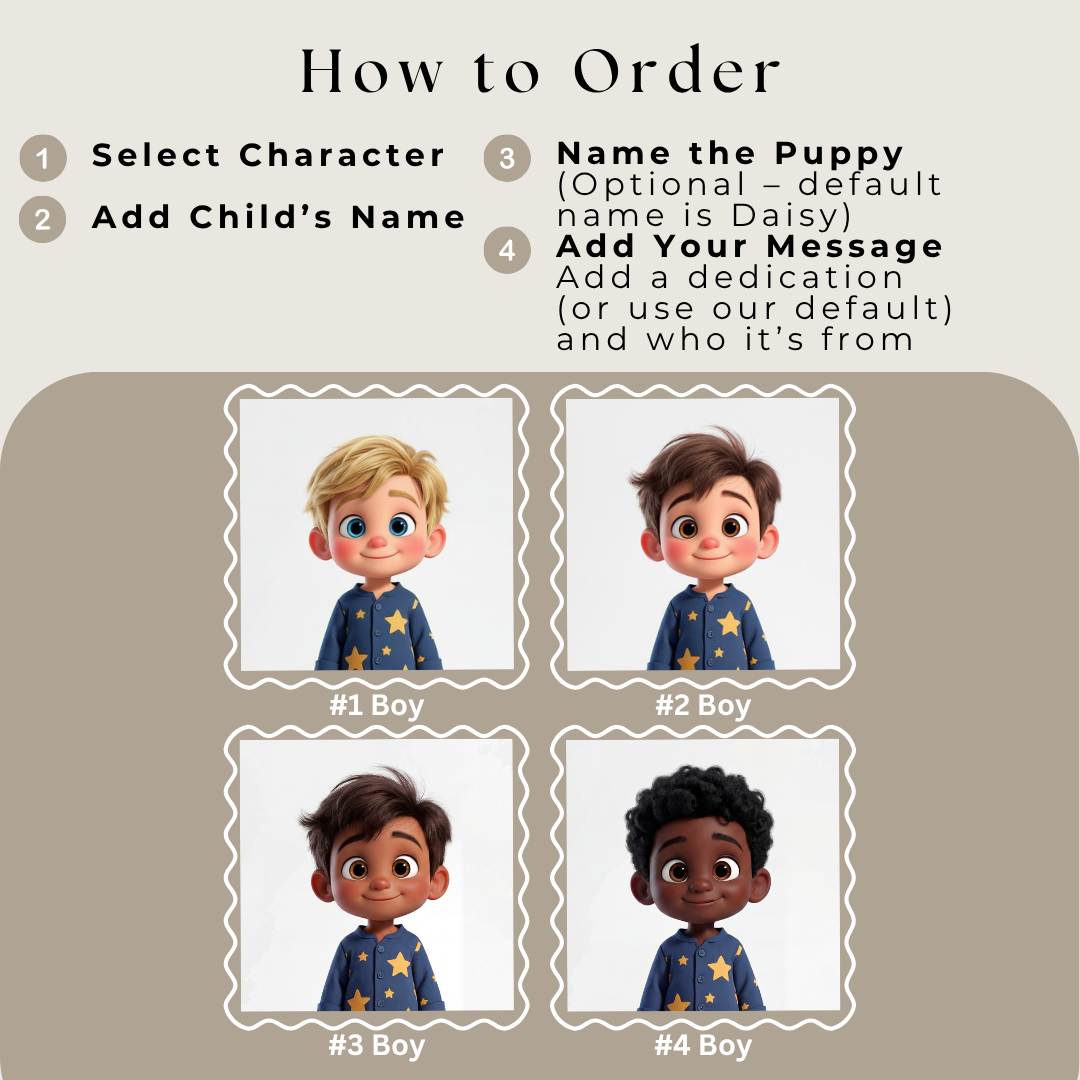 Space adventure book for boy puppy adventure personalized
