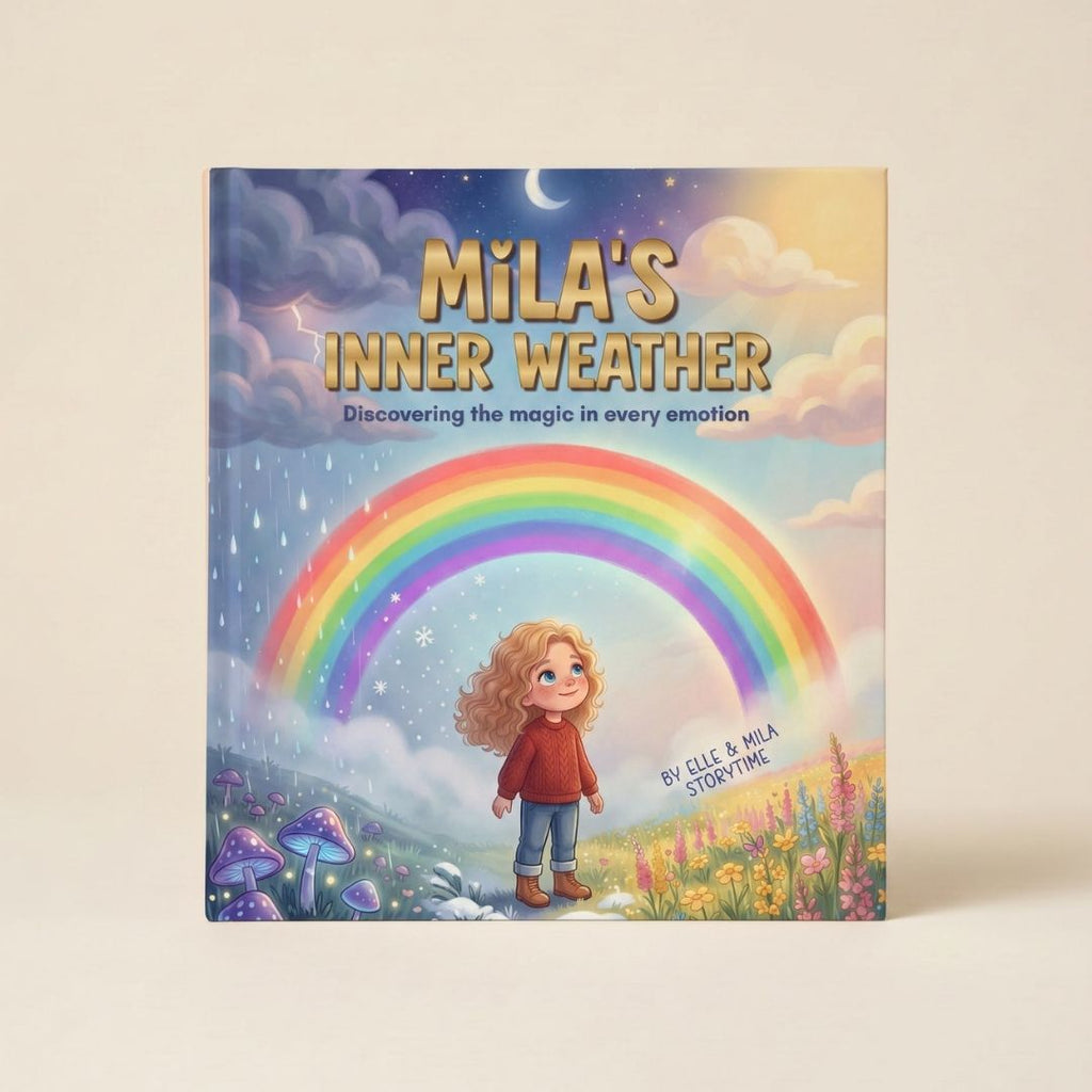 Inner weather storybook for girls emotional mindfulness personalized