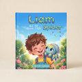 Jumping spider story book for girls park adventure personalized