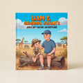 Grandpa and grandson safari adventure book african wildlife story personalized