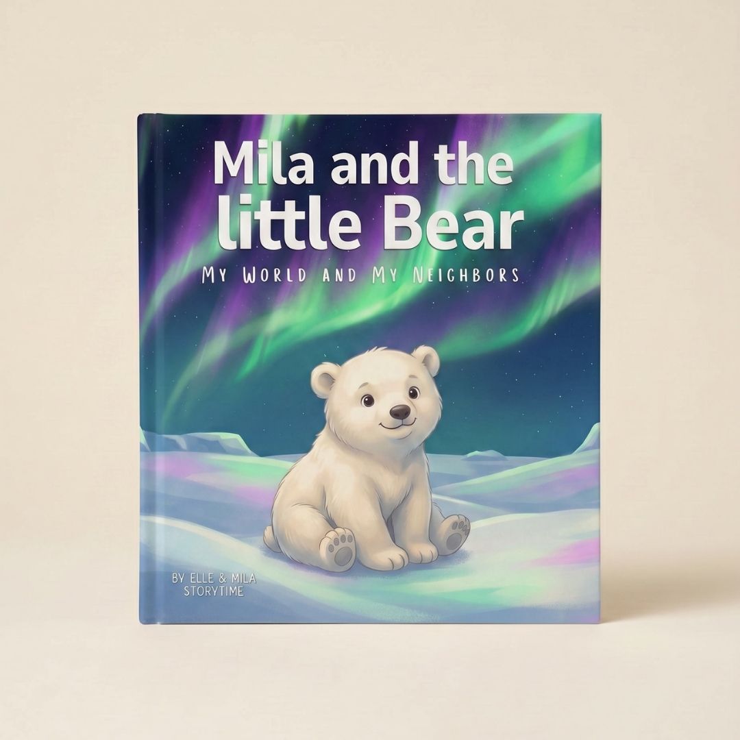 Polar bear fact book arctic animal adventure learning personalized