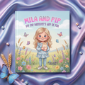 Hamster pet story book for girls personalized