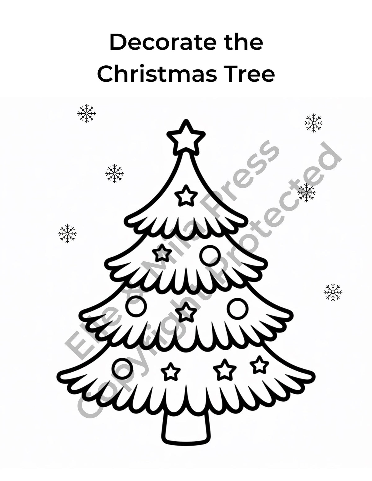 Winter Animals Coloring & Activity Book – Christmas Wonderland (Printable PDF)