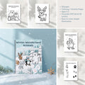 Winter Animals Coloring & Activity Book – Christmas Wonderland (Printable PDF)