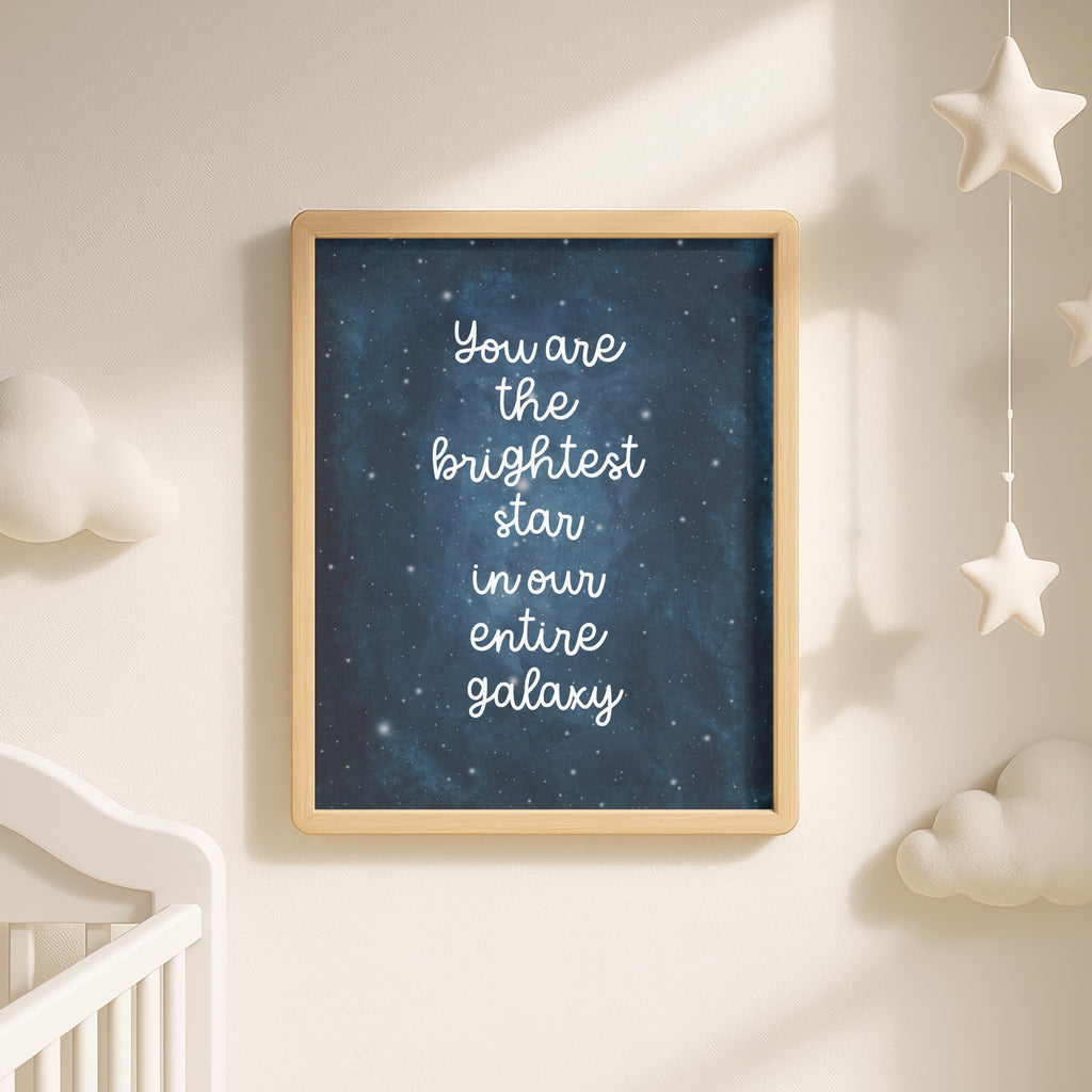 Personalized Navy Space Nursery Art, Astronaut Rocket Prints (Digital Download)