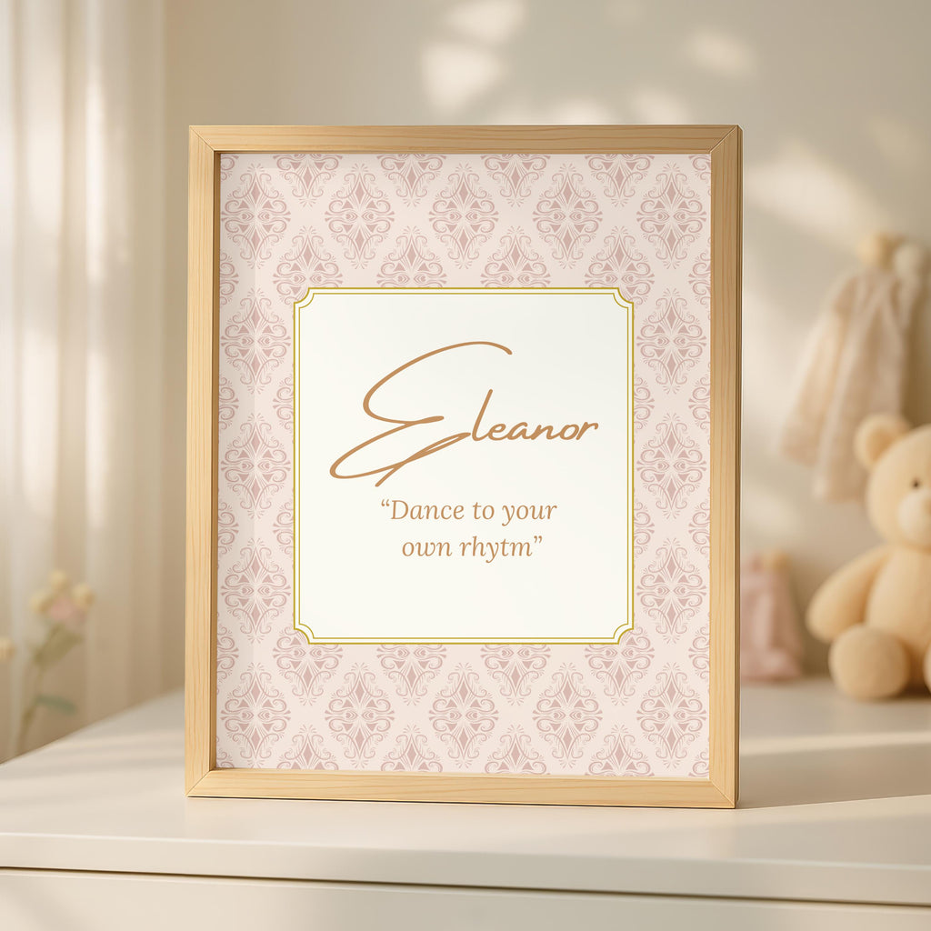 Personalized Fairytale Castle Prints, Princess Nursery Decor (Set of 3) (Digital File