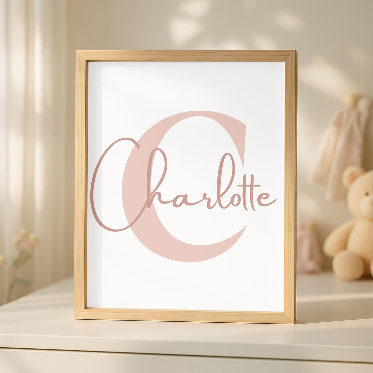 Personalized Princess Castle Wall Art, Fairy Tale Nursery Decor (Digital Download)
