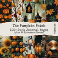 Halloween Junk Journal Printable Pages, Autumn Ephemera, Scrapbook Papers, Spooky Collage Sheet, Vintage Ephemera, Fall Digital Papers