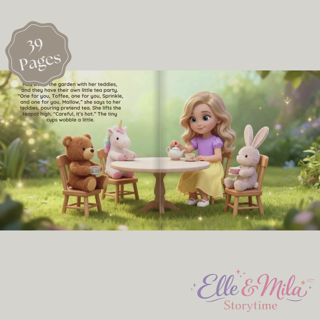 Fairy adventure book for girls personalized